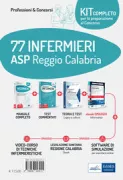 Copertina libro Kit concorso 77 Infermieri ASP Reggio Ca