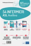 Copertina libro Kit concorso 54 Infermieri ASL Avellino