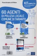 Copertina libro Kit Concorso 60 Agenti di Polizia locale