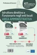 Copertina libro Kit concorsi per Istruttore direttivo e