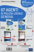 Copertina libro Kit Concorso 67 Agenti di Polizia Locale