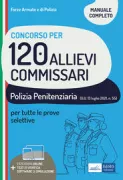 Copertina libro <b>Concorso 120 allievi commissari Polizia penitenzia</b>
