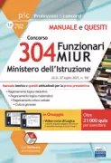 Copertina libro <b>304 Funzionari MIUR Ministero dell'Istruzione</b>