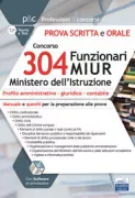 Copertina libro Concorso 304 Funzionari MIUR – Manuale e