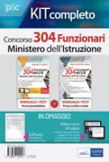 Copertina libro Kit Concorso 304 Funzionari MIUR - Per t