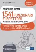 Copertina libro Concorso RIPAM 1541 Funzionari e Ispetto