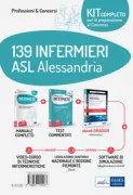 Copertina libro Kit concorso 139 Infermieri ASL Alessand