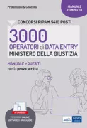Copertina libro 3000 Data Entry nel Ministero Giustizia
