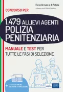 Copertina libro Manuale concorso 1.479 Allievi Agenti Po
