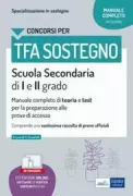 Copertina libro <b>Concorsi per TFA sostegno scuola secondaria di 1. e 2. grado</b>