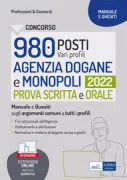 Copertina libro 980 posti Ag.Dogane - Ordinamento