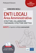 Copertina libro <b>Test commentati per i concorsi negli enti locali</b>