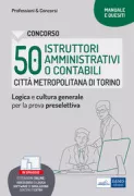 Copertina libro 50 Istruttori ammin/contabili Torino