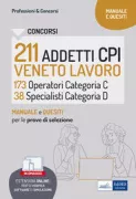Copertina libro <b>211 addetti CPI Veneto lavoro</b>