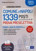 Copertina libro Concorsi 1339 Comune di Napoli-Manuale