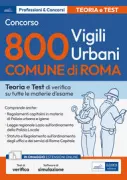 Copertina libro 800 Vigili urbani Comune di Roma Capita