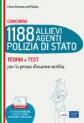 Copertina libro <b>Concorso 1188 allievi agenti polizia di stato</b>