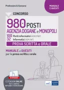 Copertina libro 980 posti Ag.Dogane Profili informatici