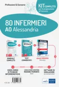 Copertina libro KIT 80 INFERMIERI ALESSANDRIA