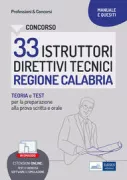 Copertina libro 33 Istrut. diret. tecnici Regione Calabr