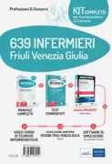 Copertina libro Kit concorso 639 Infermieri Friuli Venez