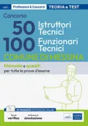 Copertina libro Comune Messina 100 Funzionari /50 Istrut