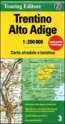 Copertina libro <b>Trentino Alto Adige: carta stradale e turistica</b>