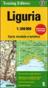 Copertina libro <b>Liguria: carta stradale e turistica</b>