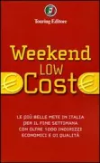 Copertina libro <b>Weekend low cost</b>