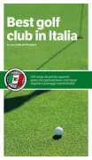 Copertina libro <b>Best golf club in Italia</b>