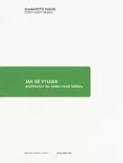 Copertina libro <b>Jan de Vylder</b>