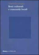 Copertina libro <b>Beni culturali e comunità locali</b>