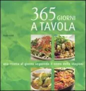 Copertina libro <b>365 giorni a tavola</b>