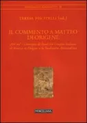 Copertina libro <b>Il commento a Matteo di Origene</b>