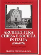 Copertina libro <b>Architettura, Chiesa e società in Italia (1948-1978)</b>