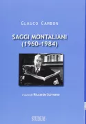 Copertina libro <b>Saggi montaliani (1960-1984)</b>