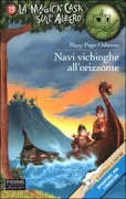 Copertina libro <b>Navi vichinghe all'orizzonte<br></b>(titolo originale o altro titolo: <i>Viking ships at sunrise</i>)