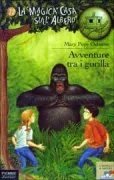 Copertina libro <b>Avventure tra i gorilla<br></b>(titolo originale o altro titolo: <i>Good morning, gorillas</i>)
