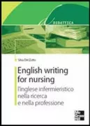 Copertina libro <b>English writing for nursing</b>
