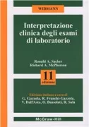 Copertina libro <b>Interpretazione clinica degli esami di laboratorio<br></b>(titolo originale o altro titolo: <i>Widmannʼs clinical interpretation of laboratory tests</i>)