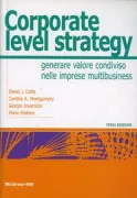 Copertina libro <b>Corporate level strategy</b>