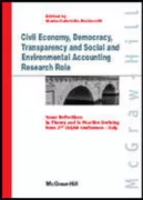 Copertina libro <b>Civil economy, democracy, transparency and social and enviromental accounting research role</b>