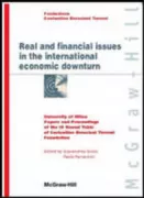 Copertina libro <b>Real and financial issues in the international economic downturn</b>