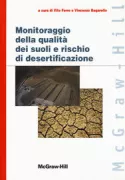 Copertina libro <b>Monitoraggio della qualità dei suoli e rischio di desertificazione</b>