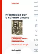 Copertina libro <b>Informatica per le scienze umane</b>