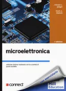 Copertina libro <b>Microelettronica<br></b>(titolo originale o altro titolo: <i>Microelectronic circuit design</i>)