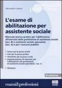 Copertina libro <b>Esame di abilitazione per assistente sociale</b>