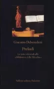 Copertina libro <b>Preludi</b>
