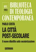 Copertina libro <b>La città post-secolare</b>