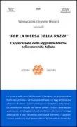 Copertina libro <b>Per la difesa della razza</b>